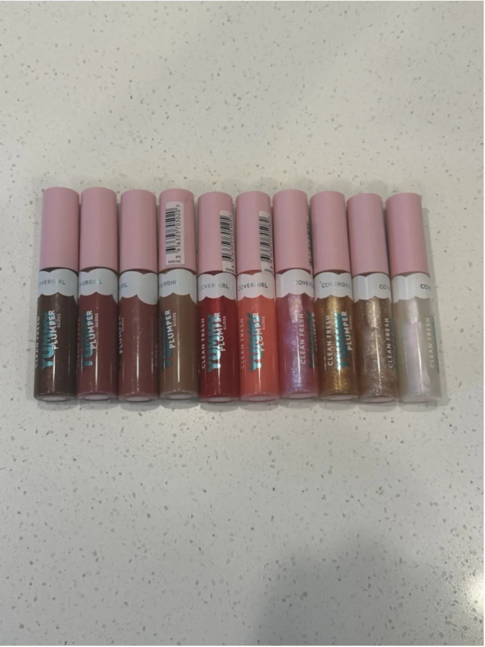 COVERGIRL Clean Fresh Yummy Plumper Lip Gloss Bundle x10 | NEW & SEALED